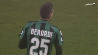 Domenico Berardi  All Four 4 Goals vs Milan  SassuoloMilan 43  12012014 [upl. by Ranee768]