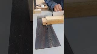 Cutting tenon short woodworking [upl. by Niles]