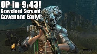 Dark Souls Remastered  Gravelord Servant Early OP in 943 [upl. by Dietz]