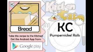 Pumpernickel Rolls  Kitchen Cat [upl. by Yaniv598]