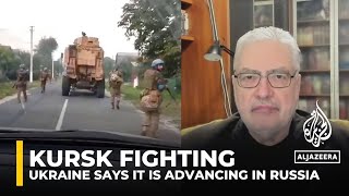 Kursk fighting Zelenskyy claims Ukrainian advances Russia says it repelled push in five areas [upl. by Yehc]