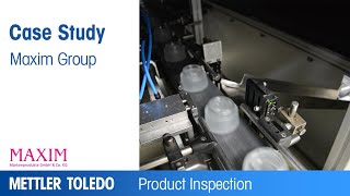 Empty Glass Container Inspection at Maxim – Case Study – METTLER TOLEDO Product Inspection – EN [upl. by Killen]