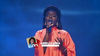 Maajabu Talent Europe  Ariel Seka N°5  Cet Air que je respire  Prime 2 Acoustique  Saison 2 [upl. by Blaine]