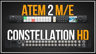 ATEM 2 ME Constellation HD  Unboxing Setup Testing amp Review [upl. by Alonzo80]