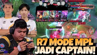 R7 MODE MPL JADI CAPTAIN  GAME PENENTUAN LAWAN PENJOKI KERAS  SPION  MLBB [upl. by Ennaerb]