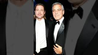 Brad Pitt amp George Clooney Reveal Hidden Truths Behind Their Enduring Friendship bradpitt [upl. by Inalaehon579]