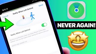 iOS 15 Notify When Left Behind  Never Lose Your Apple Devices AGAIN [upl. by Alby]