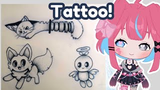 Kat Knife Tattoo  Speedpaint [upl. by Eiznil]