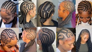 Very Stylish New Braided Cornrows Hairstyles for Chic African American WomenCornrow Braid Hairstyle [upl. by Amron]