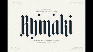 Rymaki Font Download [upl. by Oab]