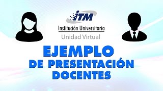 Ejemplo de presentación para los Docentes [upl. by Idas]