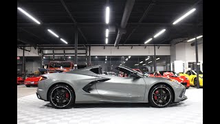 2022 Corvette C8 Stingray Z51 Package Rare Hypersonic Gray Metallic paint Only 102 miles [upl. by Rosdniw18]