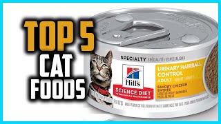 ✅Top 5 Best Cat Foods in 2024 [upl. by Lanie]