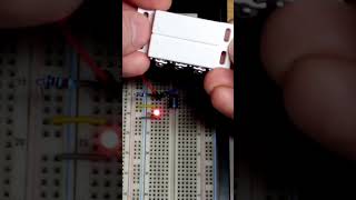 1st NO Magnetic Reed Switch Trigger Monostable 555 Timer diy electronics howto [upl. by Jillian]