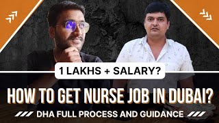 How to get Nurse Job in Dubai Process to get jobs in DHA  Best Country for Nursing Jobs Abroad 🔥 [upl. by Ilka]