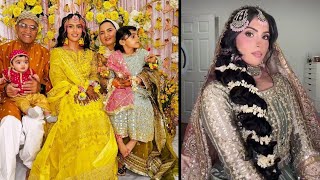 laiba Zaid Mehndi highlights zaid familyMommaZaidpapazaid [upl. by Sida]