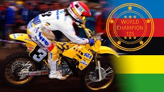 Stefan Everts 125 cc  1991 Motocross World Championships [upl. by Scrope]