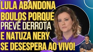 VELÓRIO NA GLOBONEWS Lula abandona Boulos e Natuza Nery surta ao vivo [upl. by Mond]