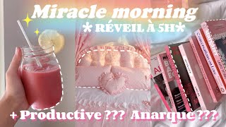 VLOG  Je teste le MIRACLE MORNING [upl. by Atteroc]