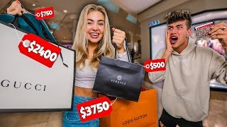 Buying My Girlfriend One Thing From EVERY Store In The Mall [upl. by Placia]