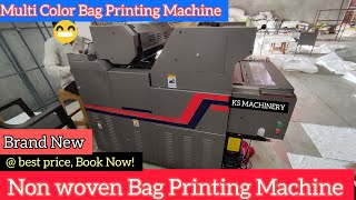 Non Woven Bag Printing Machine  Best Price  Maharashtra  Book Now [upl. by Nylaroc487]