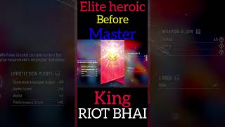 Free fire Elite heroic before master tranding​ song​ tranding​ video​ art​ freefire​ comedi​ [upl. by Sedaiuqlem364]