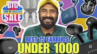 Best Earbuds Under 1000 Offers on Big End Of Season Sale 2024  Flipkart  Malayalam [upl. by Arabel595]