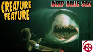 Deep Blue Sea 1999 Creature Feature Review [upl. by Liddy]