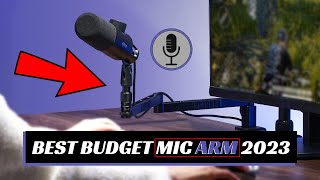 BEST BUDGET LOW PROFILE MIC BOOM ARM 2024 [upl. by Kadner]