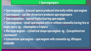 Principles of Plant Pathology  Sporangiospores and Conidia or Conidiospores PPP 10 [upl. by Llerud]