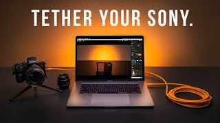 SONY IMAGING EDGE DESKTOP  How to TETHER  Sony A7iii A7Riii [upl. by Adnilam945]