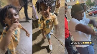 Lil Reese Comes To O’ Block To See Shoebox Baby And Talks Smack To Kid 😂😂😂 [upl. by Cesaria944]