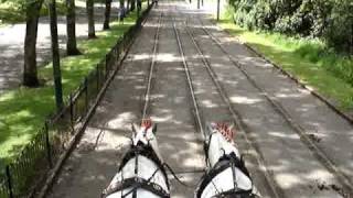 Heaton Park Tramway Manchester on board Horse Tram L53 [upl. by Daeriam482]