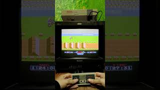 Sony PVM 14quot CRT Excite Bike  NES [upl. by Eruza]