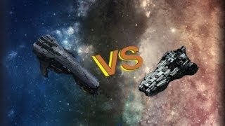 Destiny Corvettes VS Exodus Cruisers  VegaConflict [upl. by Scheers]