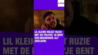 Lil Kleine krijgt ruzie met de politie ‘Je bent een moeimaker jij’ Beelden [upl. by Lananna]