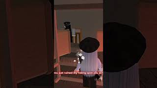 I Ruined Antis Hiding Spot roblox robloxshorts robloxmm2 mm2 murdermystery2 [upl. by Yenduhc]