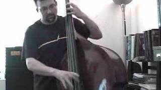 Upright bass right hand technique OLD BUT GOLD [upl. by Grata]