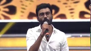 Mersal Audio Launch  Dhanush Speech About Mersal [upl. by Nodnnarb]