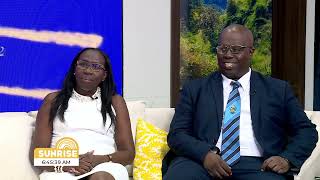 Professor Sean Thorpe amp Ms Pauline Madourie Talk Scholarships at UTech Jamaica  Sunrise  CVMTV [upl. by Esinal]