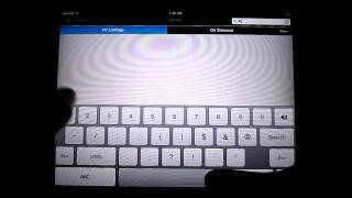 Comcast XFINITY TV iPad App  Review [upl. by Naloj]