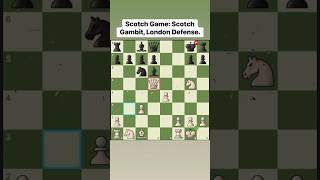 Scotch Game Scotch Gambit London Defense [upl. by Brittan]