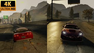 Corvette C6 NFS Most Wanted  PLAK Graphics Ultimate Edition Gameplay [upl. by Bedwell733]