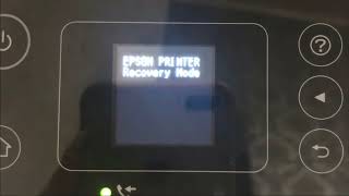 L5190 EPSON PRINTER RECOVERY MODE [upl. by Dominick753]