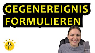 GEGENEREIGNIS formulieren – Mindestens 1 Pilz ist giftig Wahrscheinlichkeit Stochastik [upl. by Bledsoe]