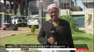 18 suspected robbers killed during shootout with police in Limpopo [upl. by Rayford434]