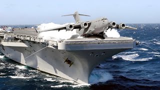 Top 5 Amazing Landing On Aircraft Carrier [upl. by Rickie]