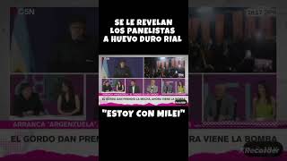 LOS PANELISTAS DE HUEVO DURO RIAL LA EMPIEZAN A VER LLA VLLC MILEI2025 MILEI2027 [upl. by Margot]