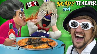 Scary Teacher amp Ice Scream Date Ruined by FGTeeV Miss T Chapter 4 Gameplay  Skit [upl. by Ettenahc]