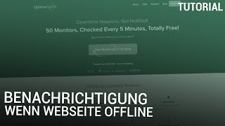 Benachrichtigung bekommen wenn deine Webseite offline geht [upl. by Tamanaha]